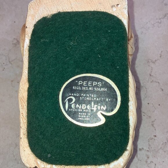 Vintage 1960’s Pendelfin Rabbit “ Peeps” Hand Painted Made In England - Picture 6 of 6